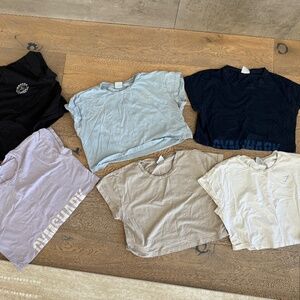 Gymshark crop t-shirt